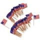 thumbnail image 5 of 100 Unids Bandera Nacional Sticks Picker Chopsticks Palillos de Decoración para de Emparedado de de Cóctel, Macarena Adhesivos decorativos para palillos decorativos, 5 of 6