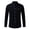 j3-Navy, variant on LIIPEE Men Shirts Father's Day Gifts Casual Button Down Collar Tab Long Sleeve Solid Color Ribbed Button Up Shirts Male Single Yoke Regular Breathable Fashion Versatile Tops With Pocket,XXL