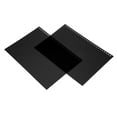 thumbnail image 1 of B5 Binding Cover, 50pcs Removable Paper Cover Rollable Frosted  For Documents For Presentations Black, 1 of 8