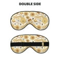 thumbnail image 2 of Xecao Honey Honeycomb for Soft Fluffy Sleeping Blindfold, Nap eye cover tailored for the utmost comfort for girls, women, kids, and adults., 2 of 7