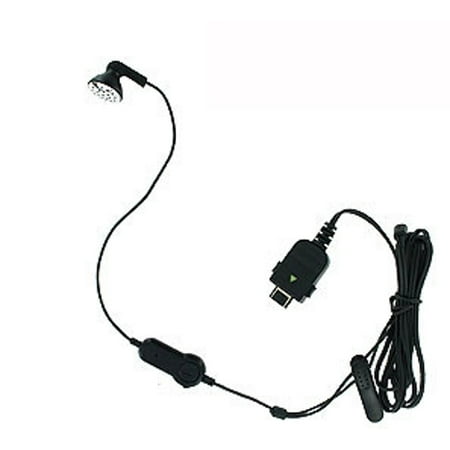 - Headset MONO Handsfree Earphone Single Earbud Headphone Microphone Black G5Q for Pantech Breeze 2 P2000 C520, C150 C610 C630, Duo C810, Impact P7000, Link P7040p