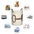 thumbnail image 4 of Fotbe Books Key To Knowledge Pattern Laundry Basket with Handles, Waterproof Large Laundry Hamper, Wash Bag for Corner Dorm, Rolling Laundry Basket with Handles-Small, 4 of 6