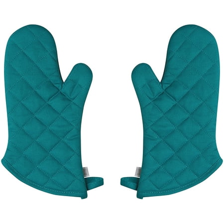 

Superior Oven Mitt Set of Two Peacock Green