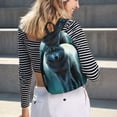 thumbnail image 5 of Easygdp Wolf Mochila de Lona Resistente para Laptop, Compatible con Laptops de 15 a 17 pulgadas, Ideal para Escuela, Trabajo y Viajes-Medium, 5 of 5
