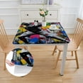 thumbnail image 2 of WYYP Graffiti Art Square Tablecloth 100% Polyester Fiber 36*36, 2 of 8