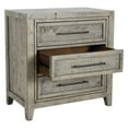 thumbnail image 3 of Kosas Home Ridge Reclaimed Pine 3 Drawer Nightstand, 3 of 10
