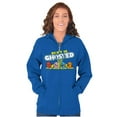 thumbnail image 3 of PACMAN Don't Be Ghosted Dating Joke Unisex Plus Size Zip Hoodie Brisco Brands 4X, 3 of 6