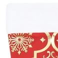 thumbnail image 7 of vidaXL Christmas Tree Skirt Red 100% polyester fabric Large Foldable, 7 of 7