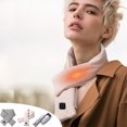 thumbnail image 3 of Savings Electric Heating Scarf for Women and Men,Neck Heated Scarf with 3 Speed Temperature Control,USB Heated Scarf Rechargeable,Cordless Eletric Neck Heating Pad Wrap,Cervical Collar with Heating, 3 of 9