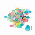 thumbnail image 3 of Glow in The Dark Rocks Outdoor, 500 pcs Solar Rocks for Landscaping, Outdoor Decor Glow in The Dark Stones, Glowing Pebbles for Garden Backyard Patio Lawn Pond Fish Tank Aquarium Decor, 3 of 9