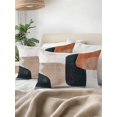 thumbnail image 3 of Outdoor Pillows Waterproof, Black Brown Abstract Art Bedding Throw Pillows with Insert for Couch Sofa Bed, Modern Geometric Luxury 12x20 Inch Pillowcases Decorative Camping Patio Pillow Set of 1, 3 of 8