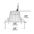 thumbnail image 2 of Nicor Lighting CLR62SWRVS9AC 6 in. CLR-Select Aged Copper Commercial Canless LED Downlight Kit, 2 of 2