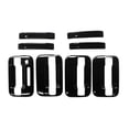 thumbnail image 4 of NINTE Door Handle Covers for 2004-2014 Ford F-150 Crew Cab without Passenger Key Hole 8 pcs, 4 of 6
