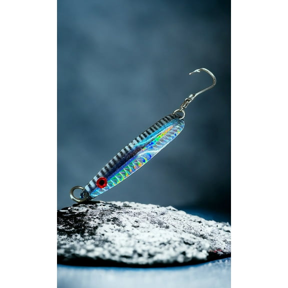 Phat-E Halo Spoon, Blue Silver