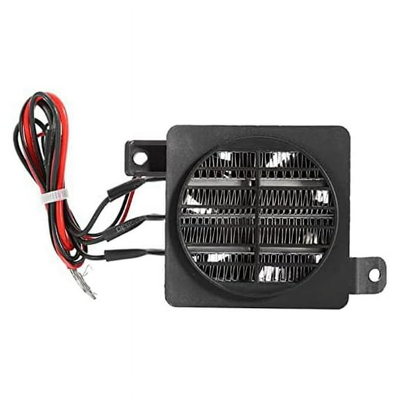 PTC Fan Heater,Thermostatic Ceramics Fast Heating Air Dehumidification DC Fan Heater DIY Accessories (24V 200W)