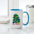 thumbnail image 4 of CafePress - Nurse Christmas Large Mug - 15 oz Ceramic Large White Novelty Mug, 4 of 4