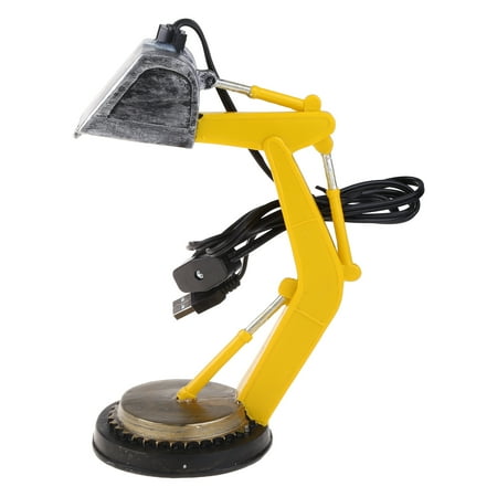 

QUSENLON for Creative Digger Desk Lamp Excavator Night Light for Children Table Bedside L
