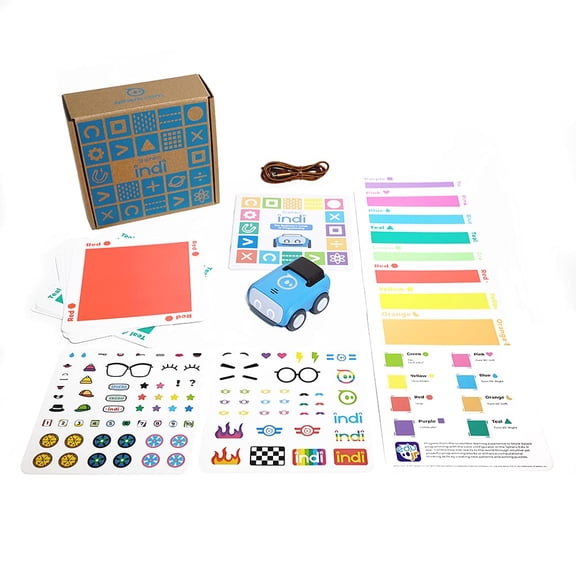Kit de aprendizaje Sphero Indi, robot de codificación doméstico para niños mayores de 4 años