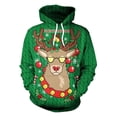 thumbnail image 5 of Sudadera con capucha navideña para hombre, con estampado 3D de muñeco de nieve, sudaderas con gráficos, sudadera navideña de manga larga, sudadera con capucha de gran tamaño para hombres y mujeres, 5 of 5