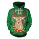 thumbnail image 5 of Sudadera con capucha navideña para hombre, con estampado 3D de muñeco de nieve, sudaderas con gráficos, sudadera navideña de manga larga, sudadera con capucha de gran tamaño para hombres y mujeres, 5 of 5