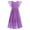 Light Purple, variant on IBTOM CASTLE Flower Girl Flowy Ruffle Chiffon Trim A-Line Dress for Kid Wedding Junior Bridesmaid Communion Party Pageant Maxi Belted Gown 13-14 Years Wine Red