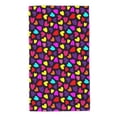 thumbnail image 1 of Balery Colorful Hearts Toalla de Microfibra Premium con Estampado – 27.5x16 pulgadas, Alta Absorción, Suave y Aterciopelada, Secado Rápido, 1 of 6