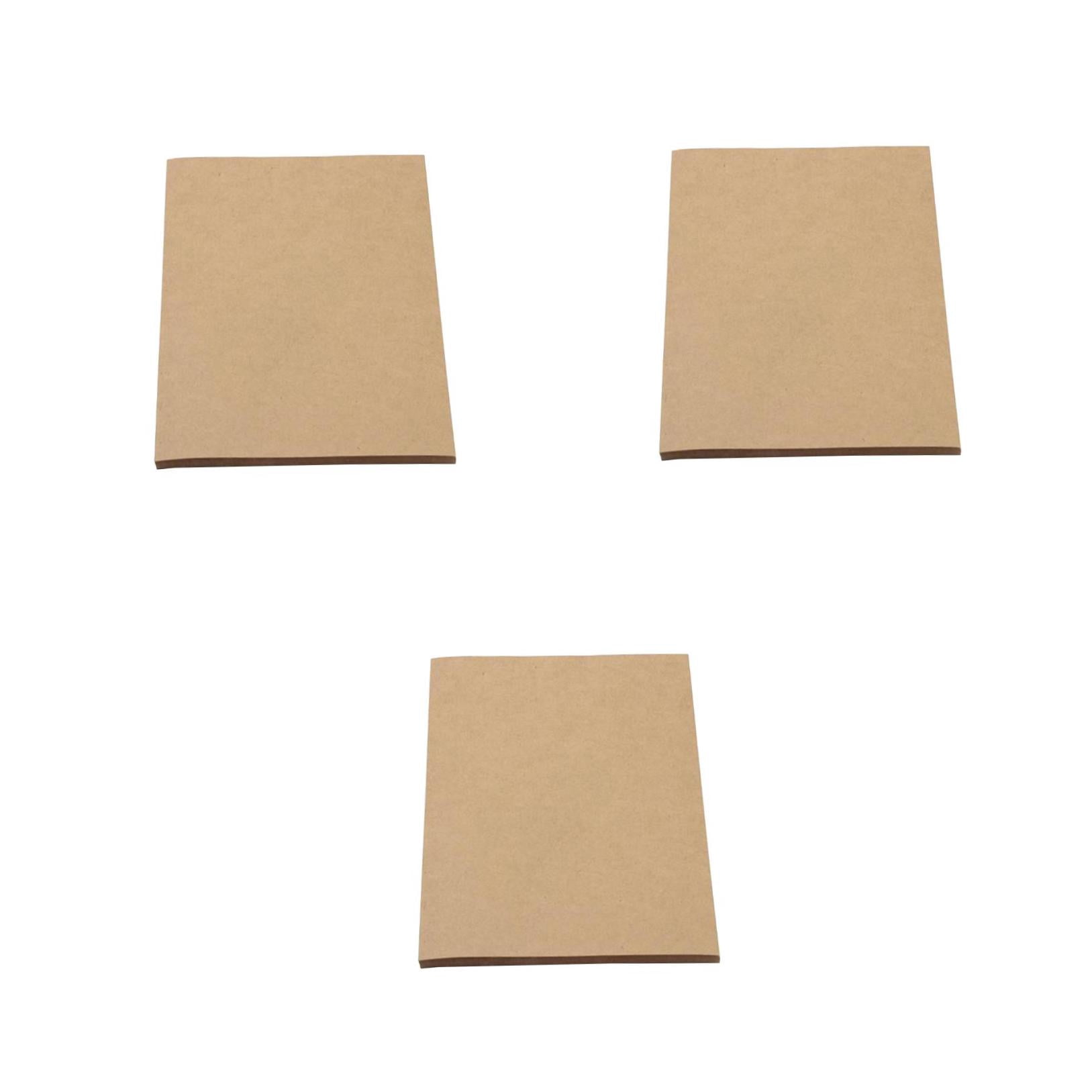FRCOLOR 300 PCS A4 Kraft Paper Gift Wrapping Paper Sketch Drawing Paper DIY Crafts Stationery Paper Vintage Kraft Package Paper Wall Decorative Paper for Home Office Shop