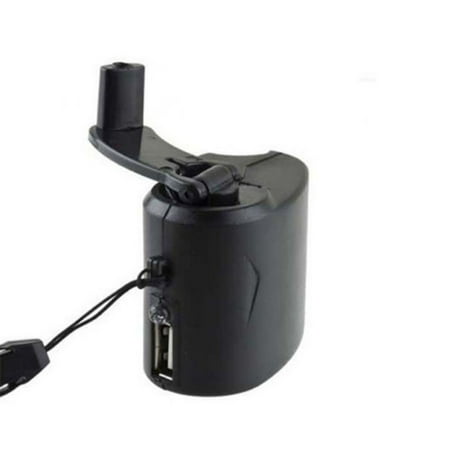 Emergency Hand Crank Self Powered USB Radio Flashlight Cell Phone Charger, Portable Manual Power Generator