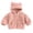Pink, variant on StSilkitty Baby Boys Girls Fleece Hooded Jacket Zip up Long Sleeve Jacket Coat with Pockets Fall Winter Warm Clothes Size 0-6