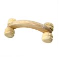 thumbnail image 1 of Accesorios Rodillo Masajeador Dispositivo para Masaje Espalda Cuello Hombros Piernas Cuerpo Músculos Brazos Madera 16 cm, 1 of 5