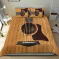 thumbnail image 1 of Ensemble de Literie Imprimé Guitare en Bois V2, 1 of 6