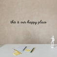 thumbnail image 5 of Handmadetneonsign This Is Our Happy Place Words Metal Wall Art Light, Quote Metal Sign Wall Decor, Quote Metal Decor, 5 of 5