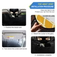 thumbnail image 2 of Grid Lines Car Windshield Sun Shade Foldable Car Front Window Visor Heat and UV Protection 57x31.5, 2 of 8