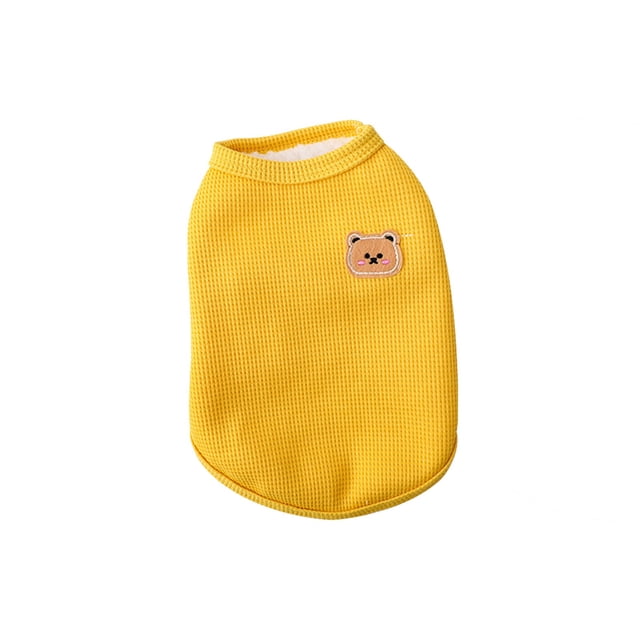 Camisa de forro polar para perros: cálida, ligera, suave, transpirable, chaleco elástico sin mangas, apta para perros de tamaño pequeño y mediano