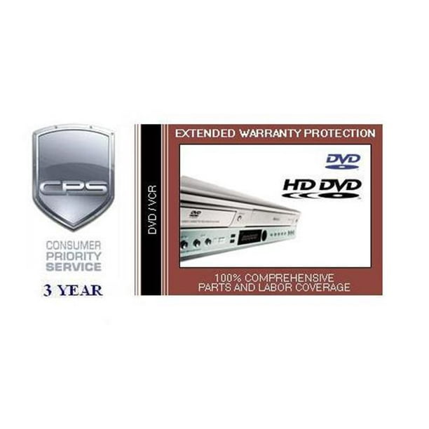 Consumer Priority Service VCD3-3000 3 Ans DVD-VCR Moins de 3 000,00 $