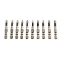 thumbnail image 2 of 10Pcs Cross Magnetic Screwdriver Bit Alloy Steel Anti-Slip Long Drill Bits Ph2, 2 of 8