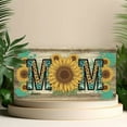 thumbnail image 4 of License Plate, Sunflower themed Mom Design Decorative Front,Personalized Stainless Steel License Plate Cover For Men Women,12.2" X 6.2", 4 of 6