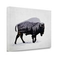 thumbnail image 2 of Tangletown Fine Art The American Bison by Davies Babies Poster Frame - 17 x 26 x 1.5 in., 2 of 2