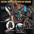 thumbnail image 5 of Push Up Board Foldable Adjustable Pushup Bar 56 in 1 Exercise Fitness Workout for Muscle Max Strength Training for Men Women Home Gym Equipment, 5 of 8