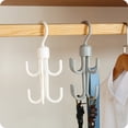 thumbnail image 2 of unbranded 2Ud Gancho Giratorio Compacto Para Colgar Cinturones Bufandas Y Accesorios En Casa, 2 of 8