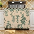 thumbnail image 7 of Ruffled Hem Oven Top Cover with Adjustable Tie Flounce Skirt Style Stain Resistant Fabric for Kitchen Baking Grilling BBQ Home Appliance Decor, 7 of 7