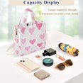 thumbnail image 5 of FORMRS Womens Corduroy Tote Bag Crossbody Shoulder Handbag with Pocket, Geometric Love, 5 of 7