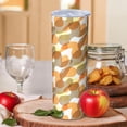 thumbnail image 2 of Camouflage 20 Oz Stainless Steel Skinny Tumbler – Vacuum Insulated Slim Travel Cup with Lid & Stainless Steel Straw, 360° Full Wrap Printed Tumbler for Home, Office & Outdoor Use, 2 of 6
