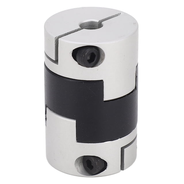Acoplamiento de eje flexible de aluminio Plum D25 L39 para servomotor de impresora 3D y máquina CNC.
