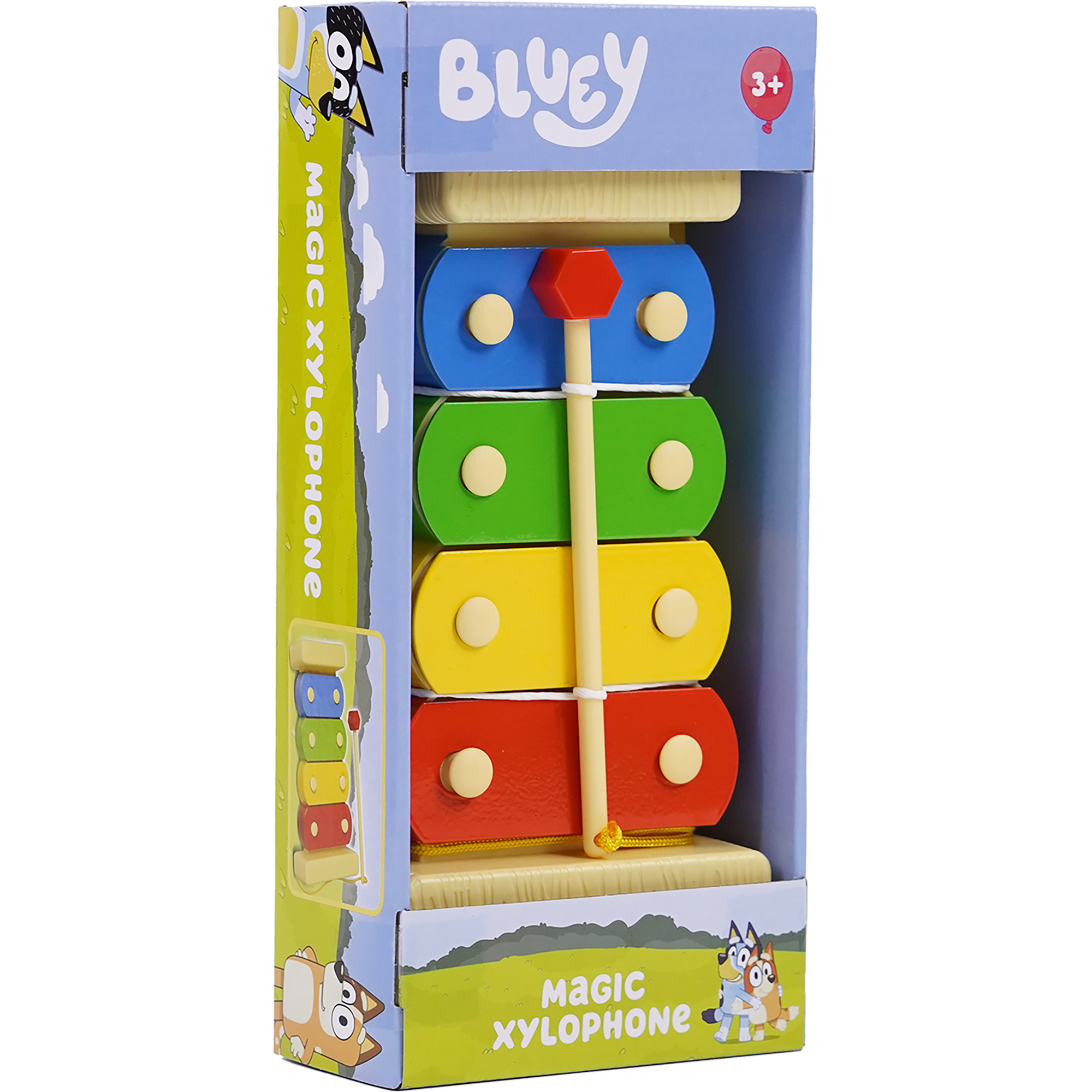 Bluey Xilófono Mágico - Juguete Musical para Niños con Mazo Seguro para Niños 5