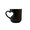 Black, variant on Heart Shaped Magic Ceramic Mug Reveals Pattern When Hot | Heat Activated Color Changing Mug | Ceramic Magic Coffee Cup With Hidden Heart Design | Fun Novelty Gift For Valentine Anniversary Ceramics