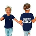 thumbnail image 2 of Gibobby Blusas Termicas Dama Camiseta para niños pequeños y niñas, camiseta de Last Nerve, regalo para el día de la , camiseta de moda para niños con tinte de corbata （Azul marino， 9-10 Años), 2 of 3