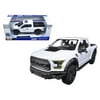 2017 Ford Raptor Pickup Truck White 1/24 Diecast Model Car by Maisto