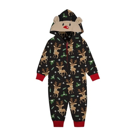 

LWZWM Couples Matching Christmas Pajamas Hoodie Onesie Plaid Suit Christmas Jumpsuits Family Matching Christmas Holiday Pajamas Sets Hoodies Pajamas Jumpsuit Kids 2 Years