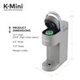 thumbnail image 4 of Keurig K-Mini Coffee Maker, Single Serve K-Cup Pod Coffee Brewer, 6 to 12 oz. Brew Sizes, Studio Gray, 4 of 12